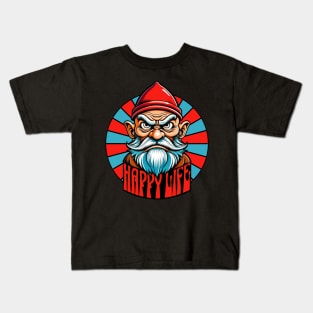 Happy Life Gnome Kids T-Shirt